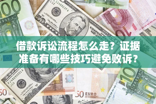 济南借款诉讼流程怎么走？证据准备有哪些技巧避免败诉？