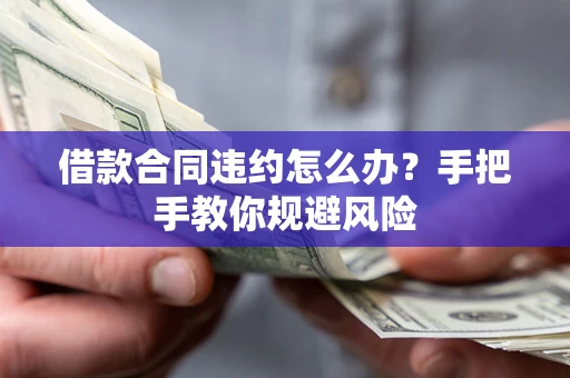 济南借款合同违约怎么办？手把手教你规避风险