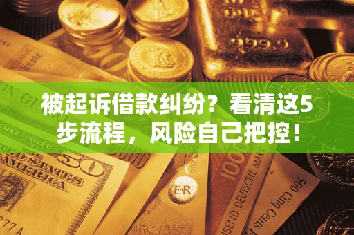 济南被起诉借款纠纷？看清这5步流程，风险自己把控！