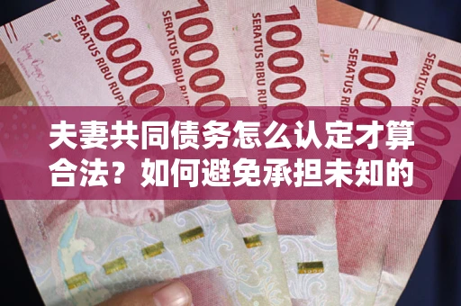 济南夫妻共同债务怎么认定才算合法？如何避免承担未知的债务风险？